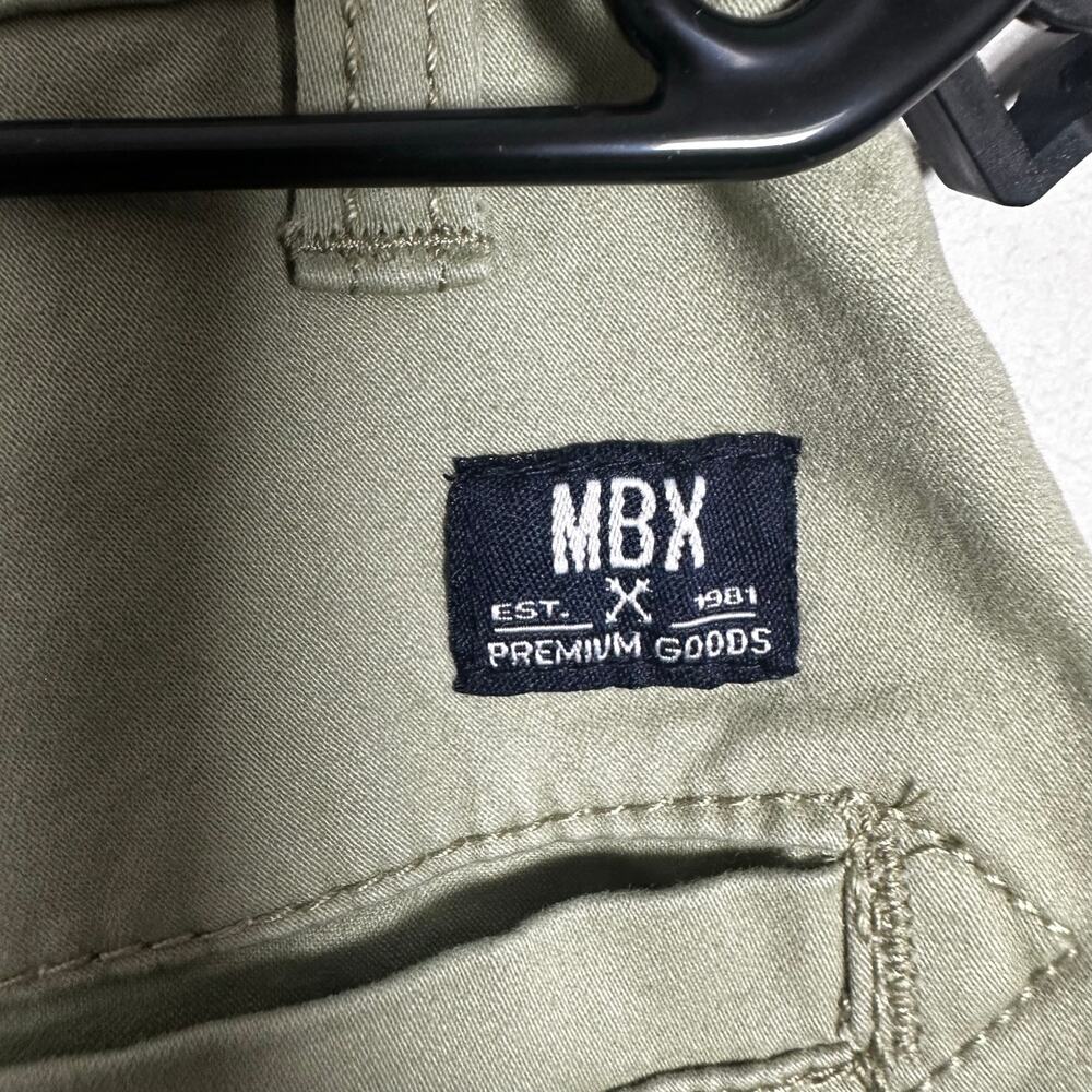 MBX Premium Denim Khaki Shorts 30” - Picture 4 of 5